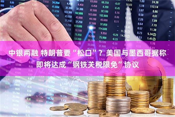 中银两融 特朗普要“松口”？美国与墨西哥据称即将达成“钢铁关税限免”协议
